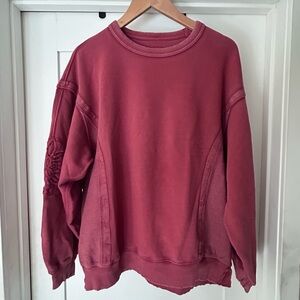 Aerie Embroidered Oversized Sweatshirt